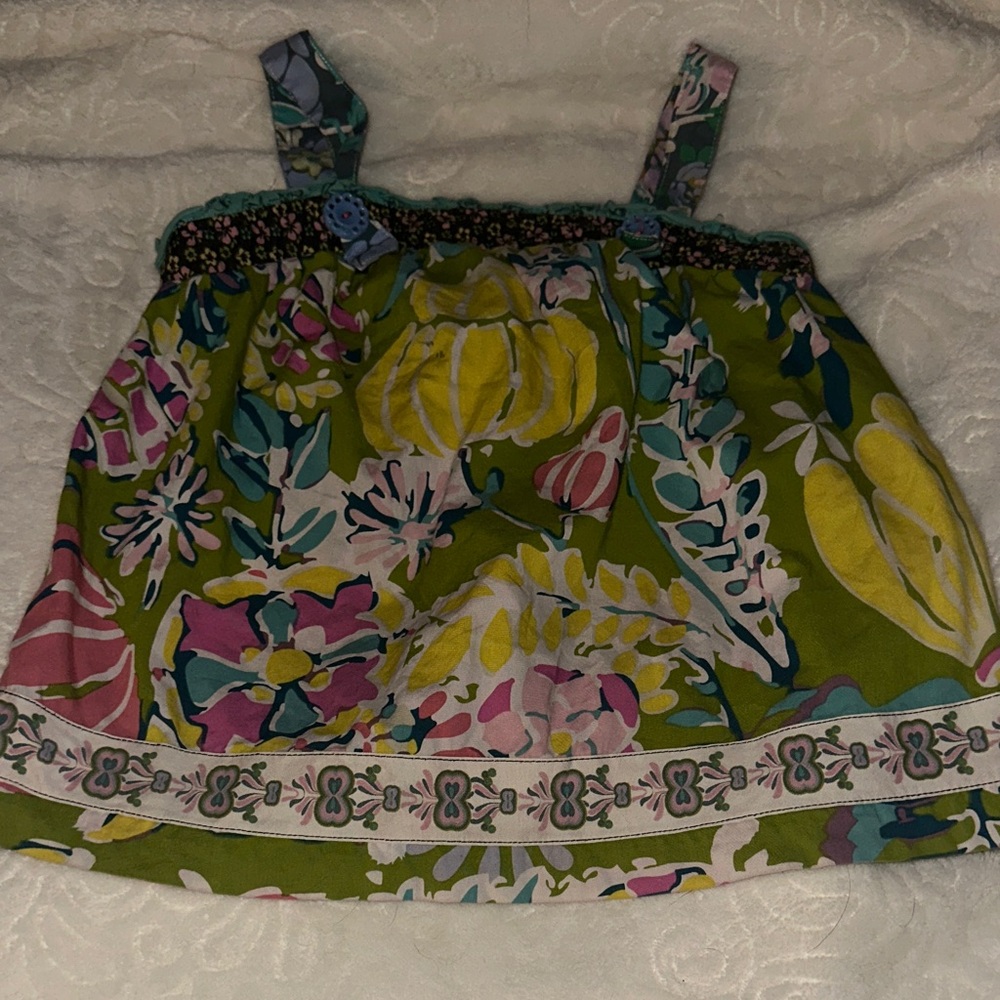 Matilda Jane HTF Vintage House of Clouds Everyday Ethel Top Sz 6